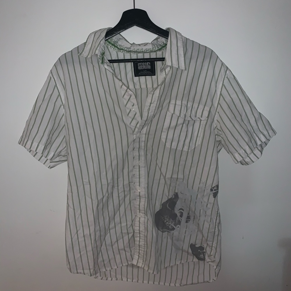 Urban Heritage Short Sleeve Button-Up (Size L)